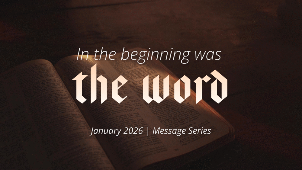In The Beginning Was The Word